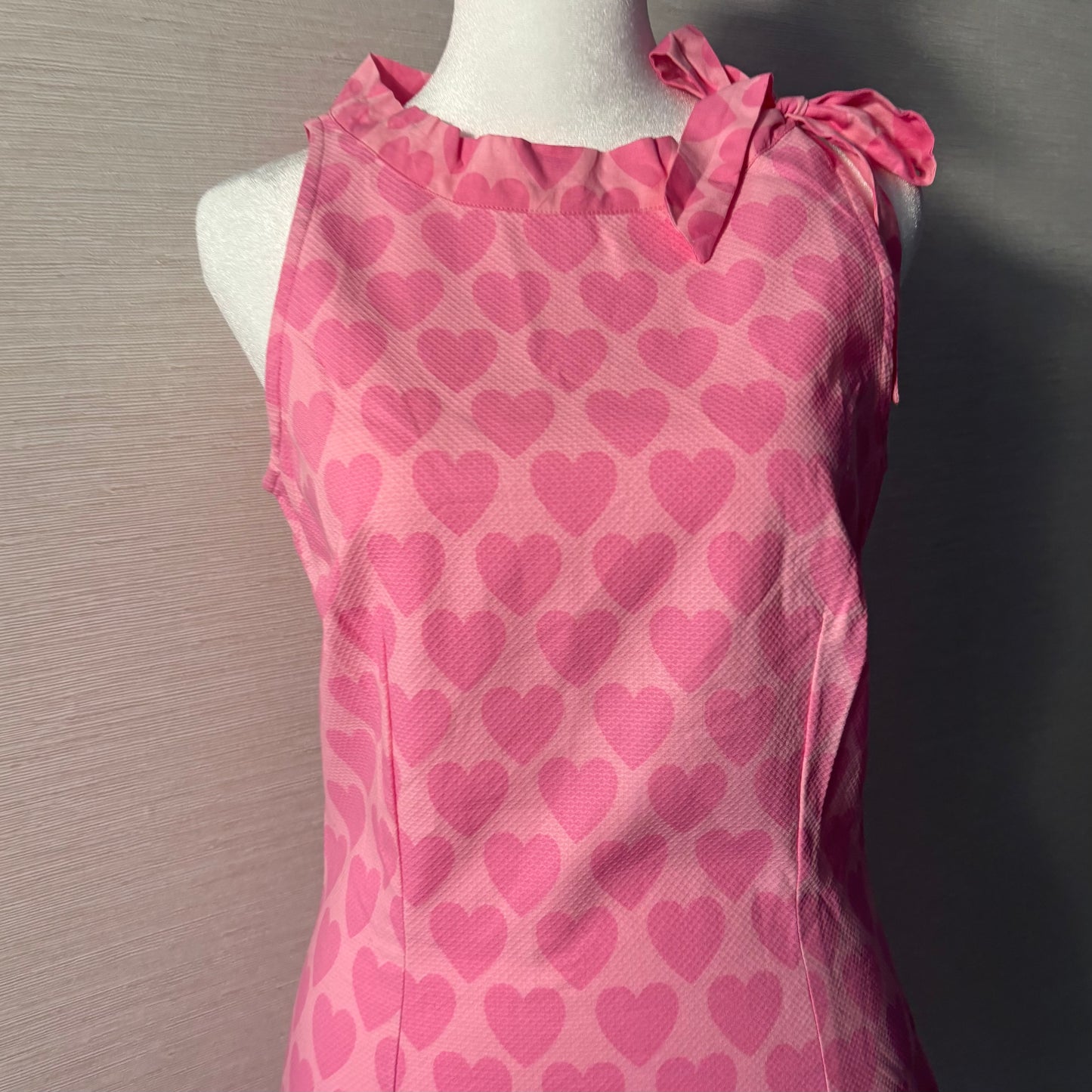 RARE vintage mare moschino hearts dress