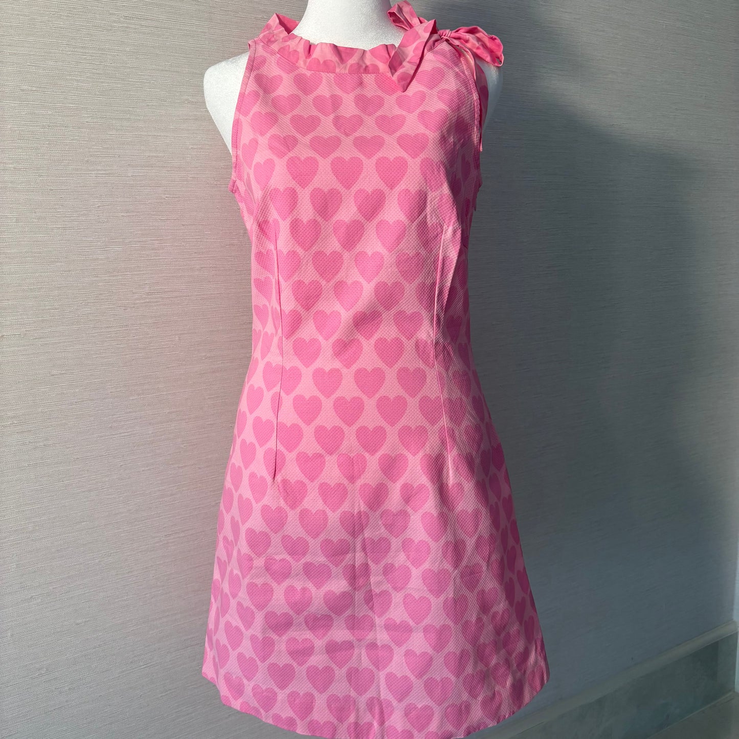 RARE vintage mare moschino hearts dress