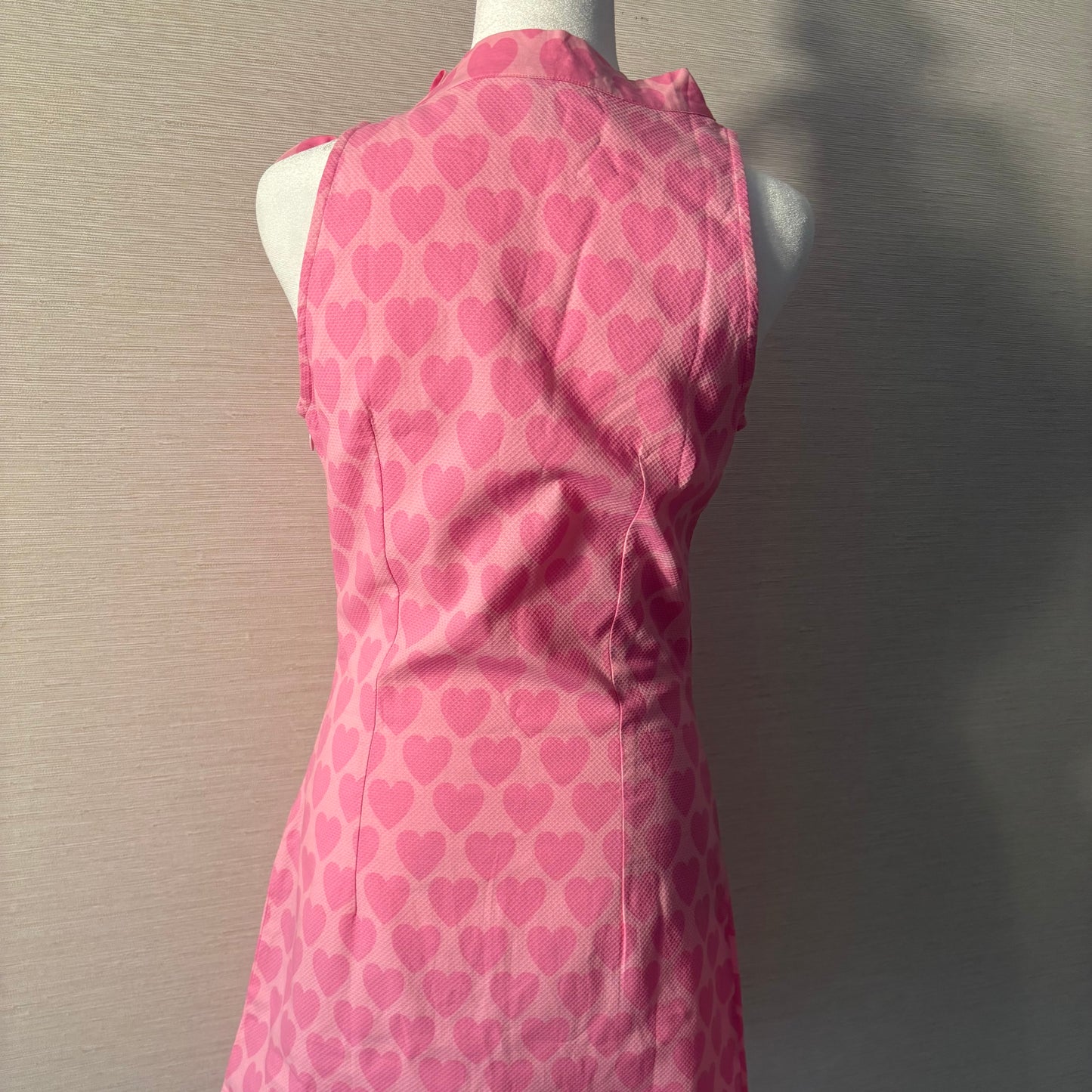 RARE vintage mare moschino hearts dress
